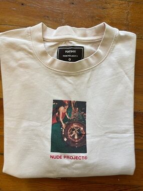 Men’s Pink Nude Project Graphic Crewneck T-Shirt